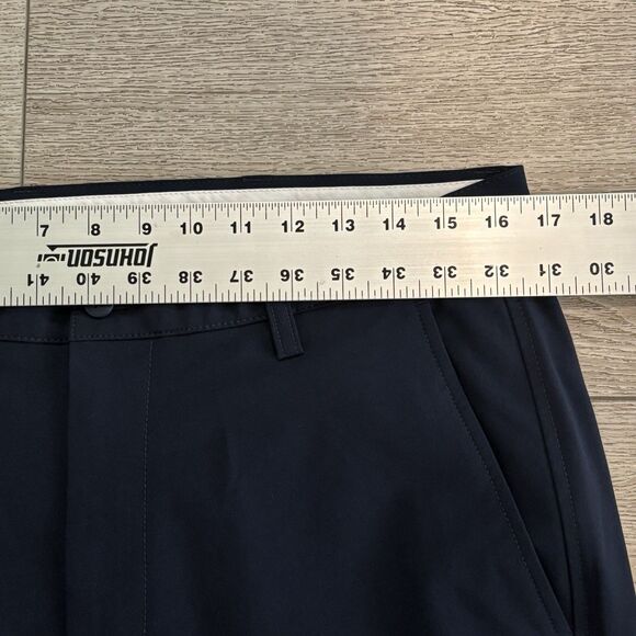 FootJoy Golf Pants Mens 33x32 Navy Blue Performance Stretch Preppy Athletic - Picture 4 of 7